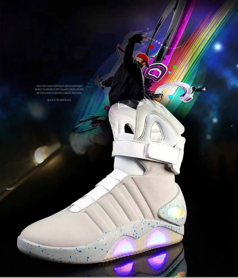 back to the future shoes marty mcfly shoes nike back to the future future shoes nike air mag air mags nike mag future rider sunset sneakers nike mcfly nike air mags price