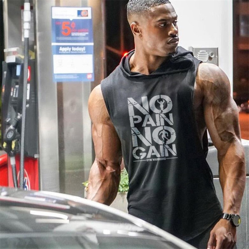 no pain no gain shirt men gym outfit tank top vest gym sweatshirt gymshark hoodie gym hoodies mens vest tops workout hoodies gym hoodies for men gym vests workout sweatshirt mens 80s workout clothes gym attire male wearing hoodie to gym gym king hoodie mens thin gym hoodie 80s workout outfit male