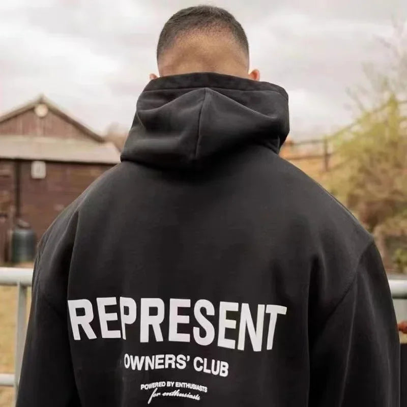Owners Club Logo Cotton Hoodie