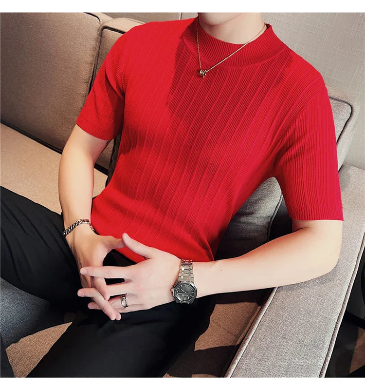 mockneck t shirt knit t shirt turtleneck t shirt ribbed knit t shirt mock neck shirt mock neck golf shirts knitted short sleeve shirt knit collared shirt knitted polo t shirt mock turtleneck turtle neck shirt mens knit polo knitted shirt mens mock neck t shirt black mock turtleneck