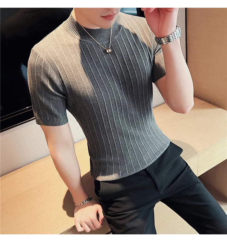 mockneck t shirt knit t shirt turtleneck t shirt ribbed knit t shirt mock neck shirt mock neck golf shirts knitted short sleeve shirt knit collared shirt knitted polo t shirt mock turtleneck turtle neck shirt mens knit polo knitted shirt mens mock neck t shirt black mock turtleneck