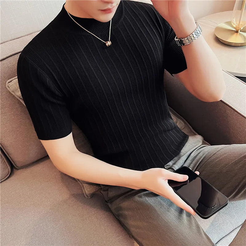 mockneck t shirt knit t shirt turtleneck t shirt ribbed knit t shirt mock neck shirt mock neck golf shirts knitted short sleeve shirt knit collared shirt knitted polo t shirt mock turtleneck turtle neck shirt mens knit polo knitted shirt mens mock neck t shirt black mock turtleneck