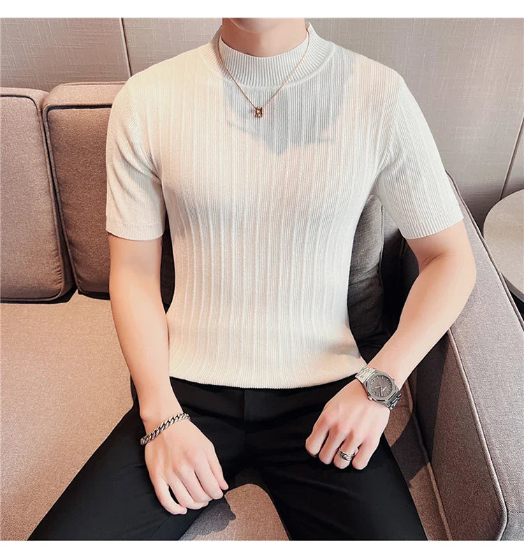 mockneck t shirt knit t shirt turtleneck t shirt ribbed knit t shirt mock neck shirt mock neck golf shirts knitted short sleeve shirt knit collared shirt knitted polo t shirt mock turtleneck turtle neck shirt mens knit polo knitted shirt mens mock neck t shirt black mock turtleneck