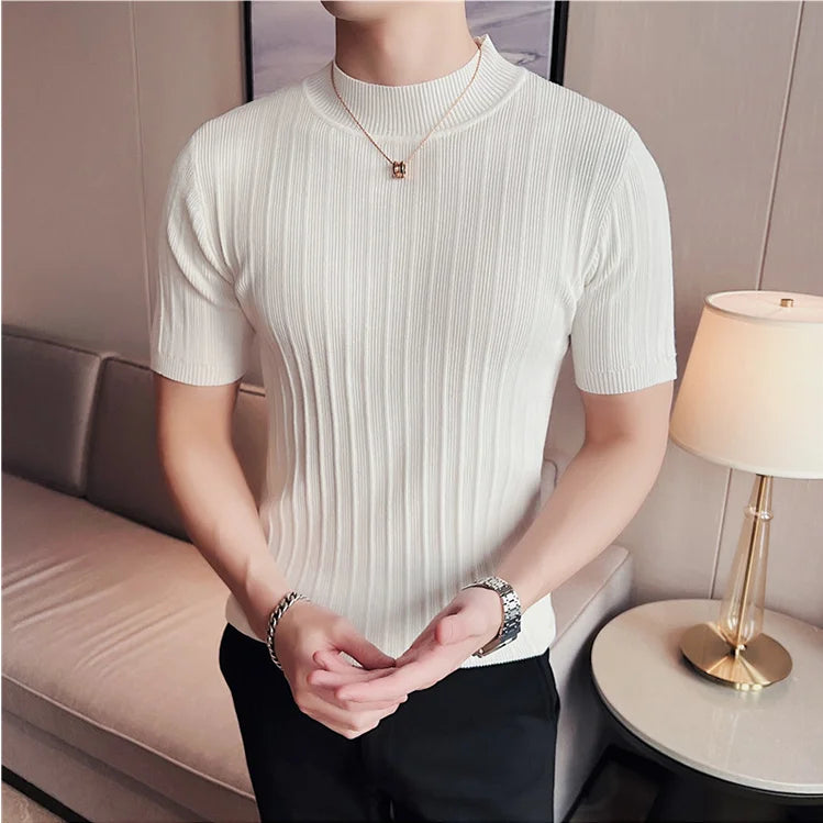 mockneck t shirt knit t shirt turtleneck t shirt ribbed knit t shirt mock neck shirt mock neck golf shirts knitted short sleeve shirt knit collared shirt knitted polo t shirt mock turtleneck turtle neck shirt mens knit polo knitted shirt mens mock neck t shirt black mock turtleneck