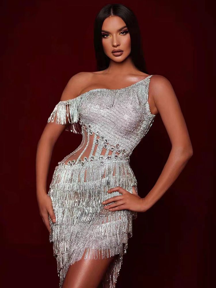 chic dress rhinestone rhinestone dress diamond dress expensive dress mini dress party dress cocktail dresses homecoming dresses 2022 party dresses for women short dress bohemian attire coachella outfit roman clothing