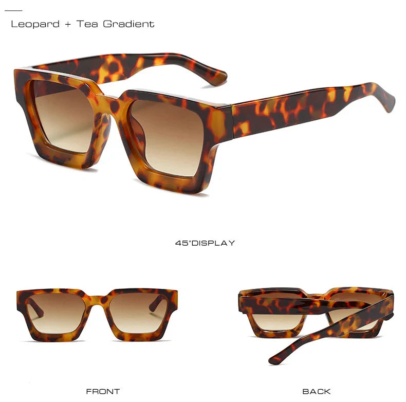 Millionaire square frame luxury style shades LV shades rep UV400