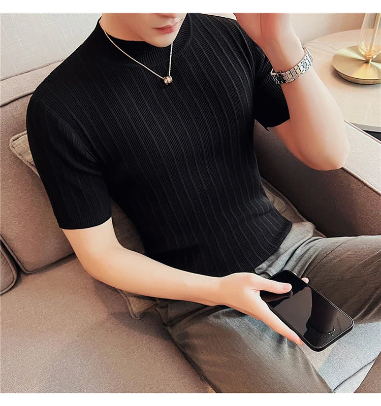 mockneck t shirt knit t shirt turtleneck t shirt ribbed knit t shirt mock neck shirt mock neck golf shirts knitted short sleeve shirt knit collared shirt knitted polo t shirt mock turtleneck turtle neck shirt mens knit polo knitted shirt mens mock neck t shirt black mock turtleneck