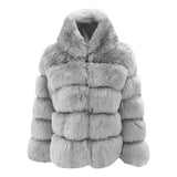 Ladies fur coat women fur coat
